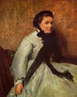 Degas, Edgar - Portrait of a Lady in Grey